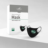 Black Color Cotton Material Protective Face Mask 
