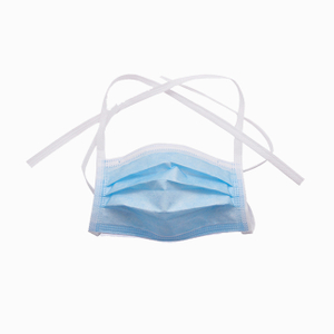 Disposable Tie on Type 3Ply Type IIR Level Medical Surgical Face Mask