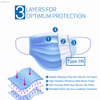 Blue ASTM Level 3 Medical Masks Splash Resistant
