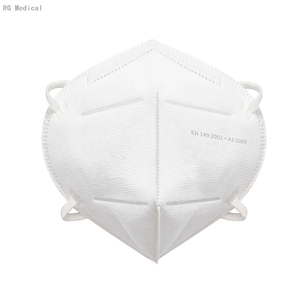 N95 White Color Fold Type Mask