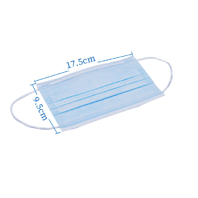 3 Ply Medical Mask with Elastic Earloop ASTM Level 3 
