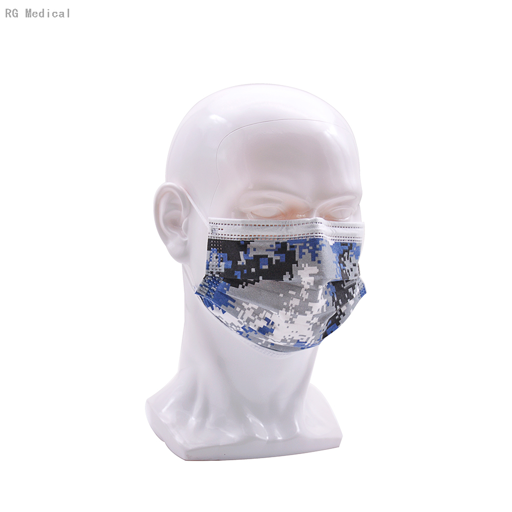 Low-resistance Mask Disposable Facial 3ply Respirator 