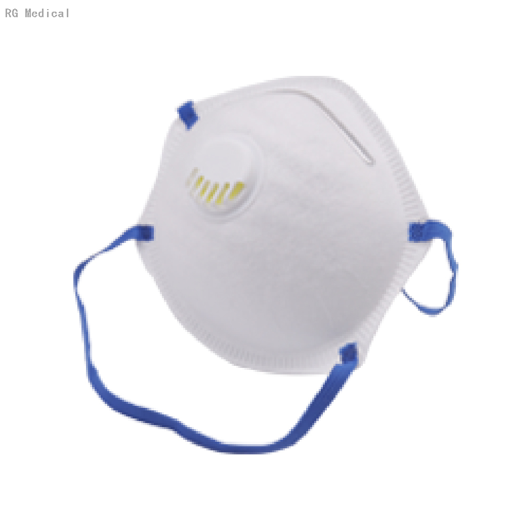 CE CERTIFIED Cup Shape FFP2 Particle Respirator Valved