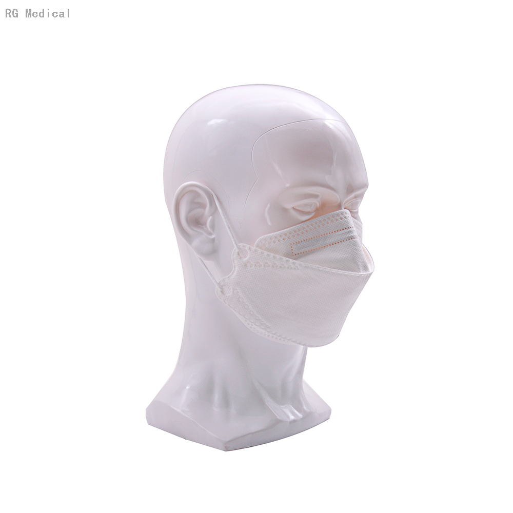  Fish Type Facial Mask Non-medical 4ply Respirator FFP3